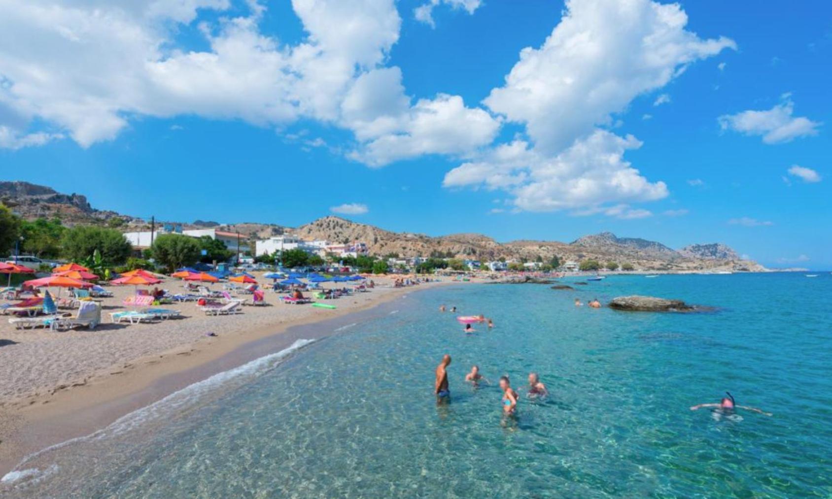 Thalassia Avra Stegna Beach Archangelos  Dış mekan fotoğraf